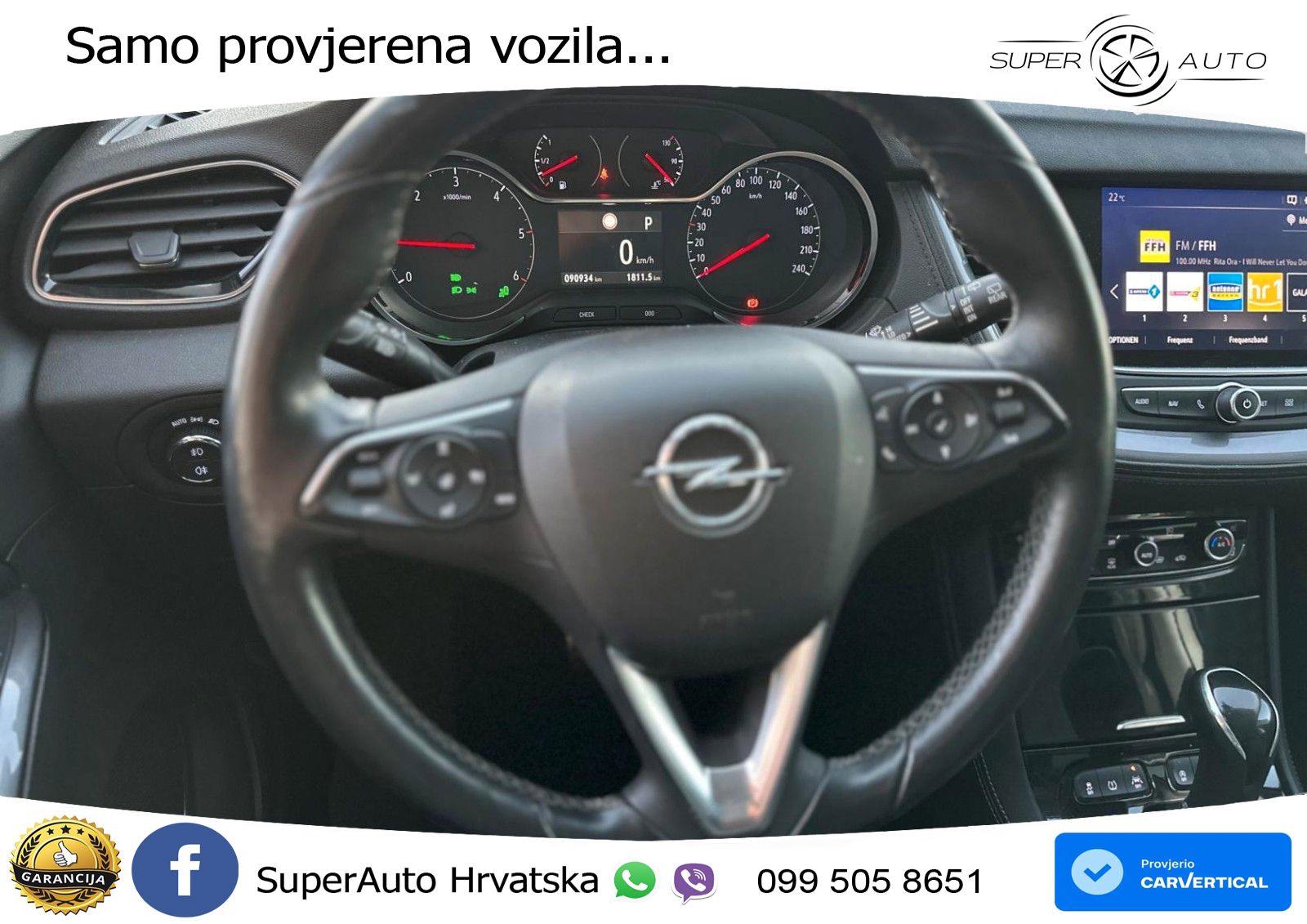 Opel Grandland X 2.0d (177 KS) Automatic LED+GR SJED+ACC