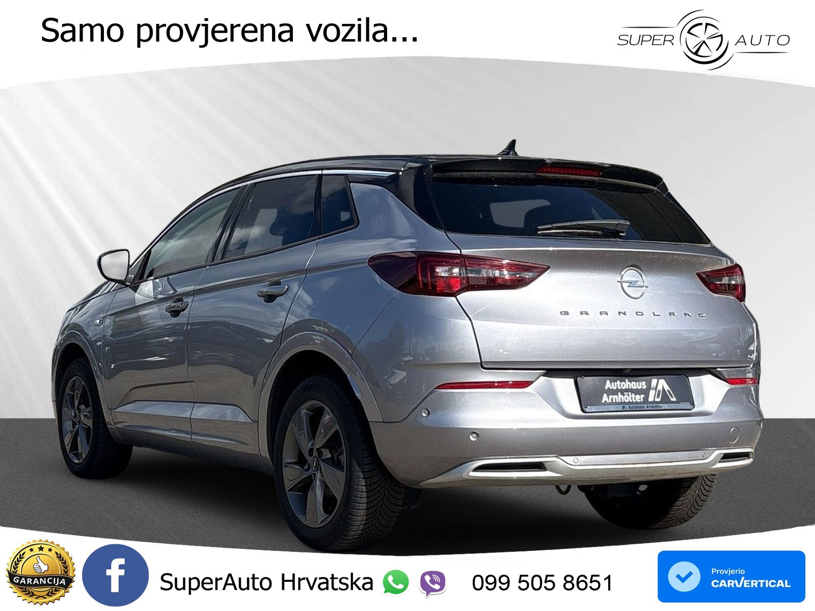 Opel Grandland 1.2i Turbo (130 KS) Automatic Elegance LED+GR SJED+ACC