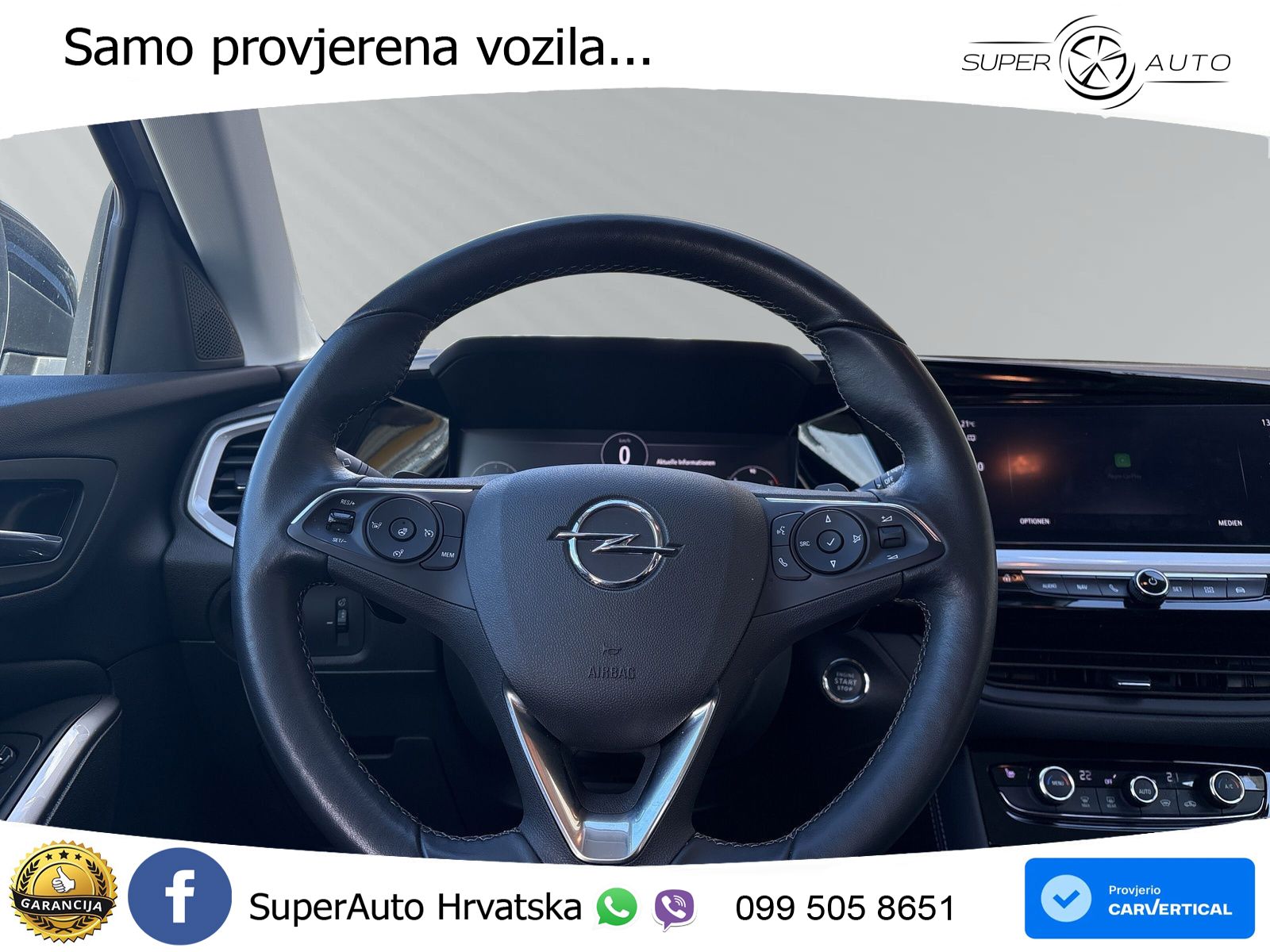 Opel Grandland 1.2i Turbo (130 KS) Automatic Elegance LED+GR SJED+ACC