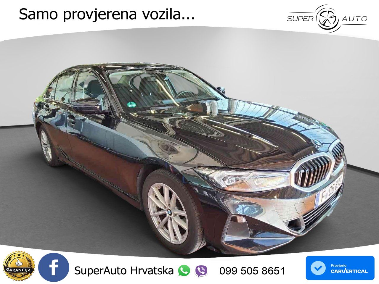 BMW 320d (190 KS) Steptronic LED+GR SJED+ACC