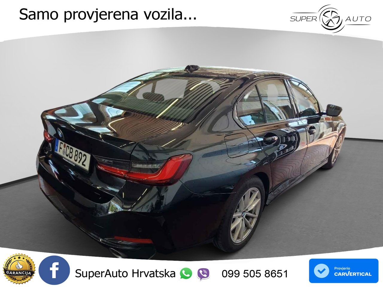 BMW 320d (190 KS) Steptronic LED+GR SJED+ACC