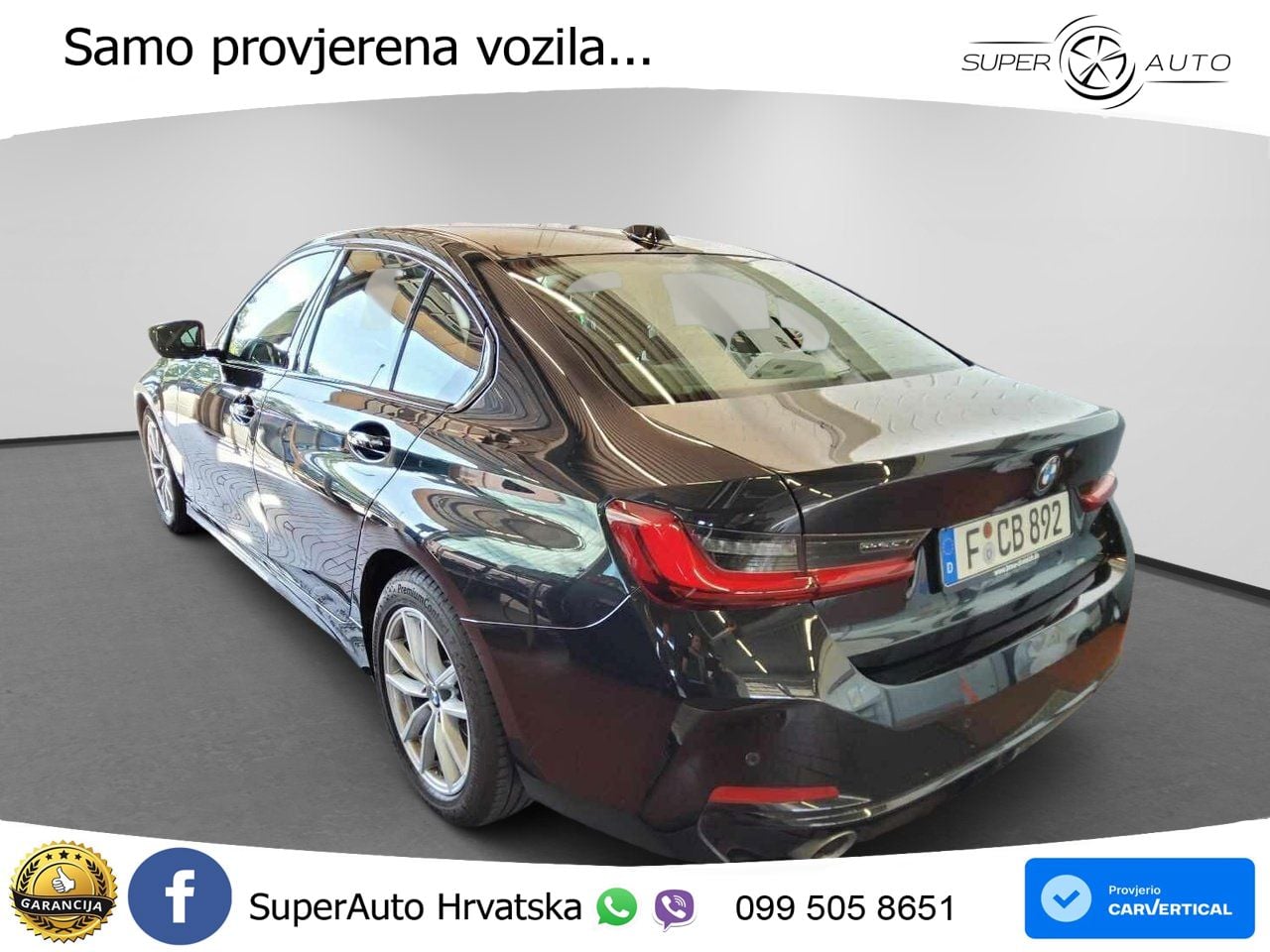 BMW 320d (190 KS) Steptronic LED+GR SJED+ACC
