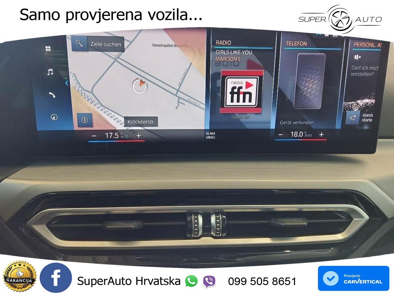 BMW 320d (190 KS) Steptronic LED+GR SJED+ACC