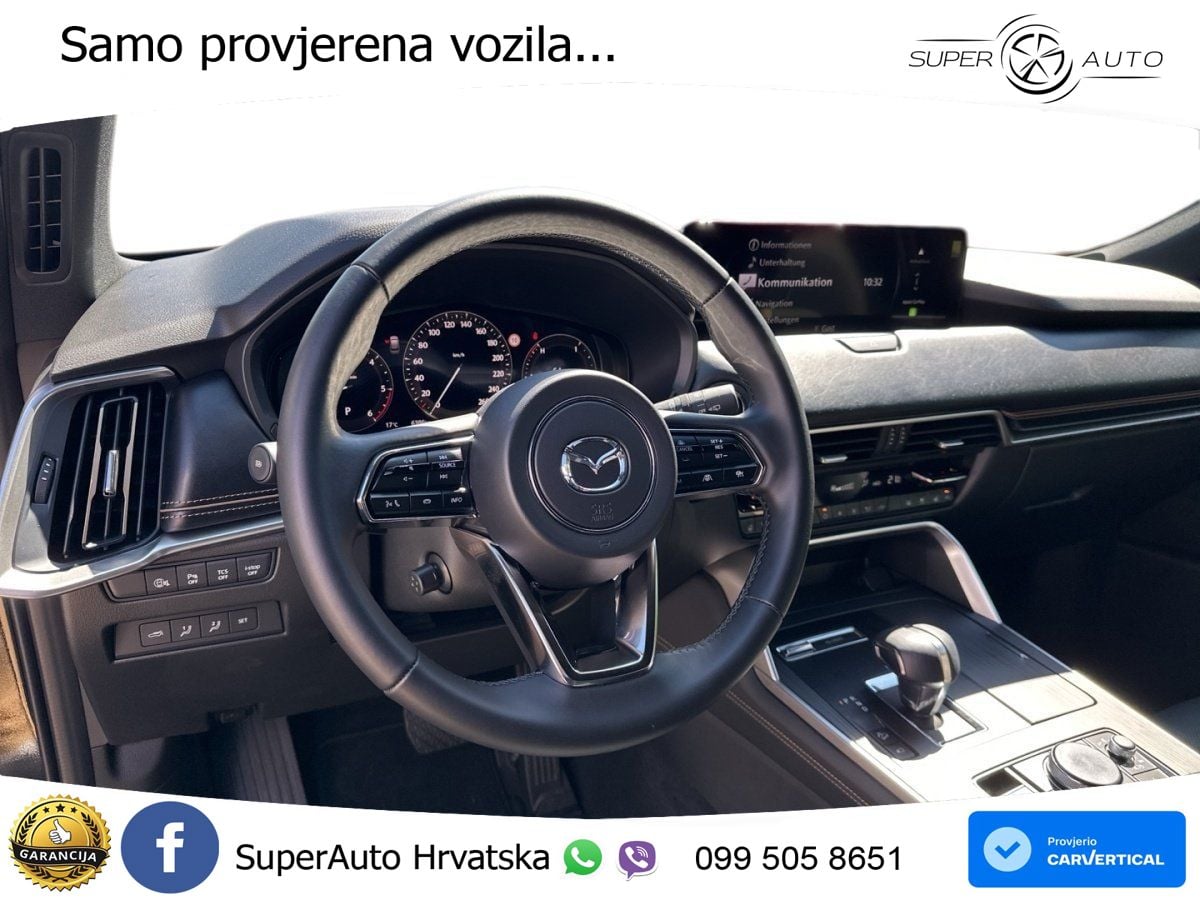 Mazda CX-60 3.3 e-Skyactiv D (254 KS) AWD Automatic LED+ACC