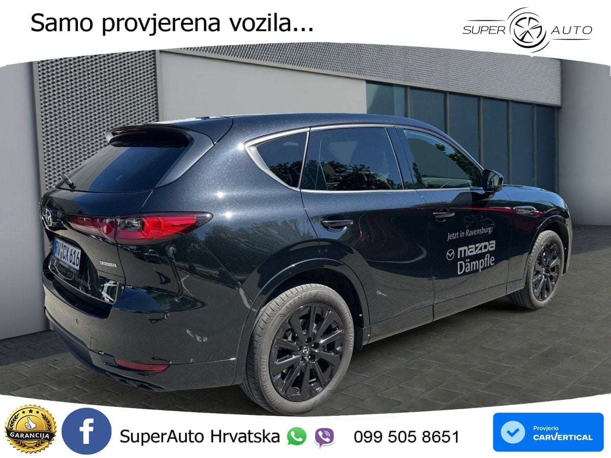 Mazda CX-60 3.3 e-Skyactiv D (254 KS) AWD Automatic LED+ACC
