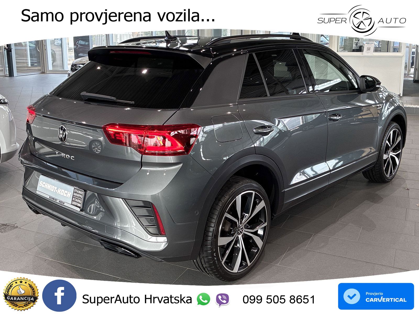 Volkswagen T-Roc 1.5 TSI (150 KS) R-Line LED+GR SJED+ACC