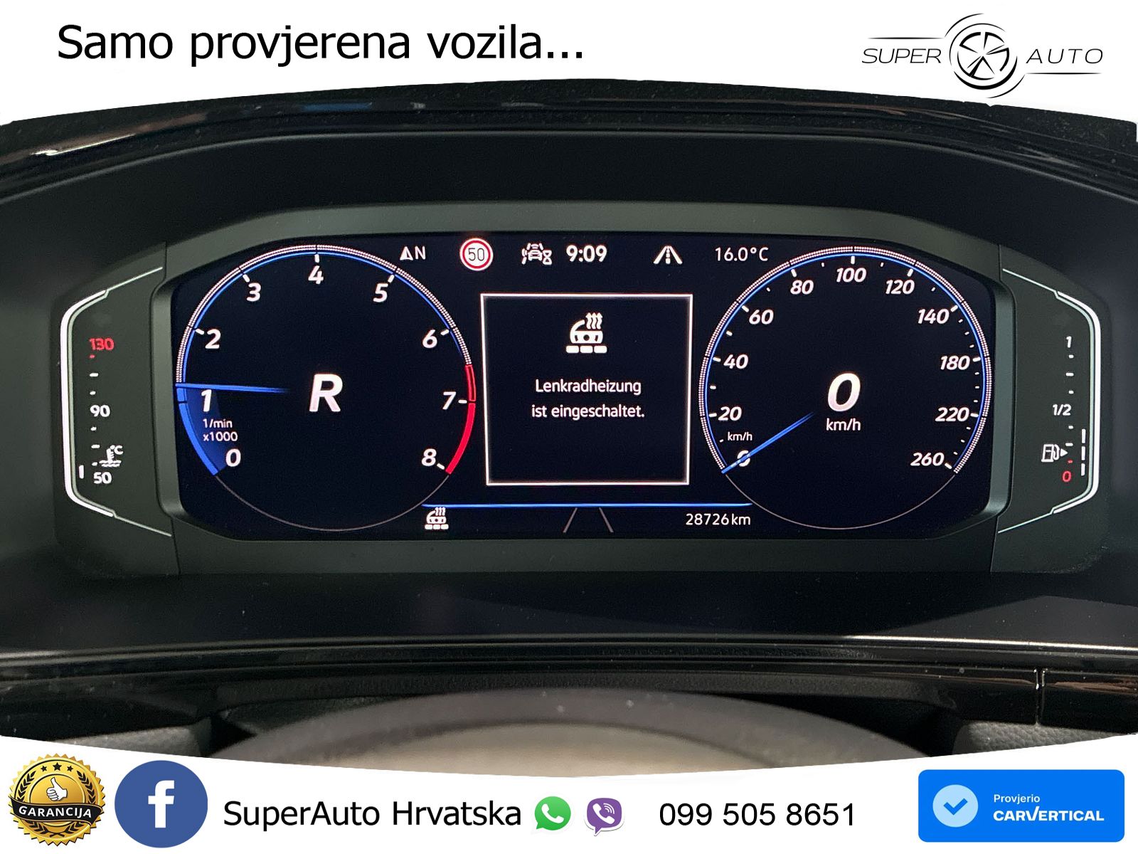 Volkswagen T-Roc 1.5 TSI (150 KS) R-Line LED+GR SJED+ACC