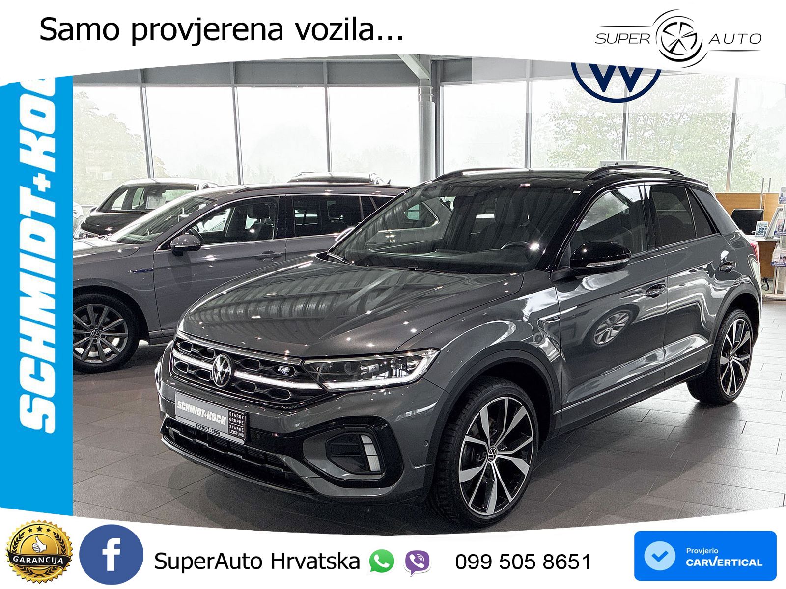 Volkswagen T-Roc 1.5 TSI (150 KS) R-Line LED+GR SJED+ACC