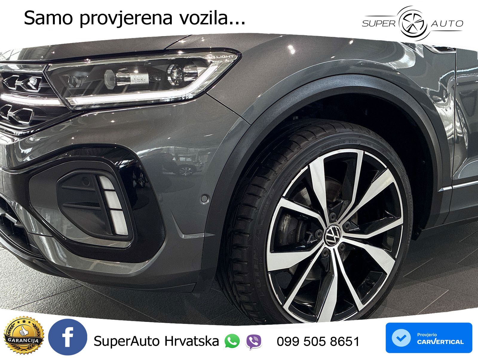 Volkswagen T-Roc 1.5 TSI (150 KS) R-Line LED+GR SJED+ACC