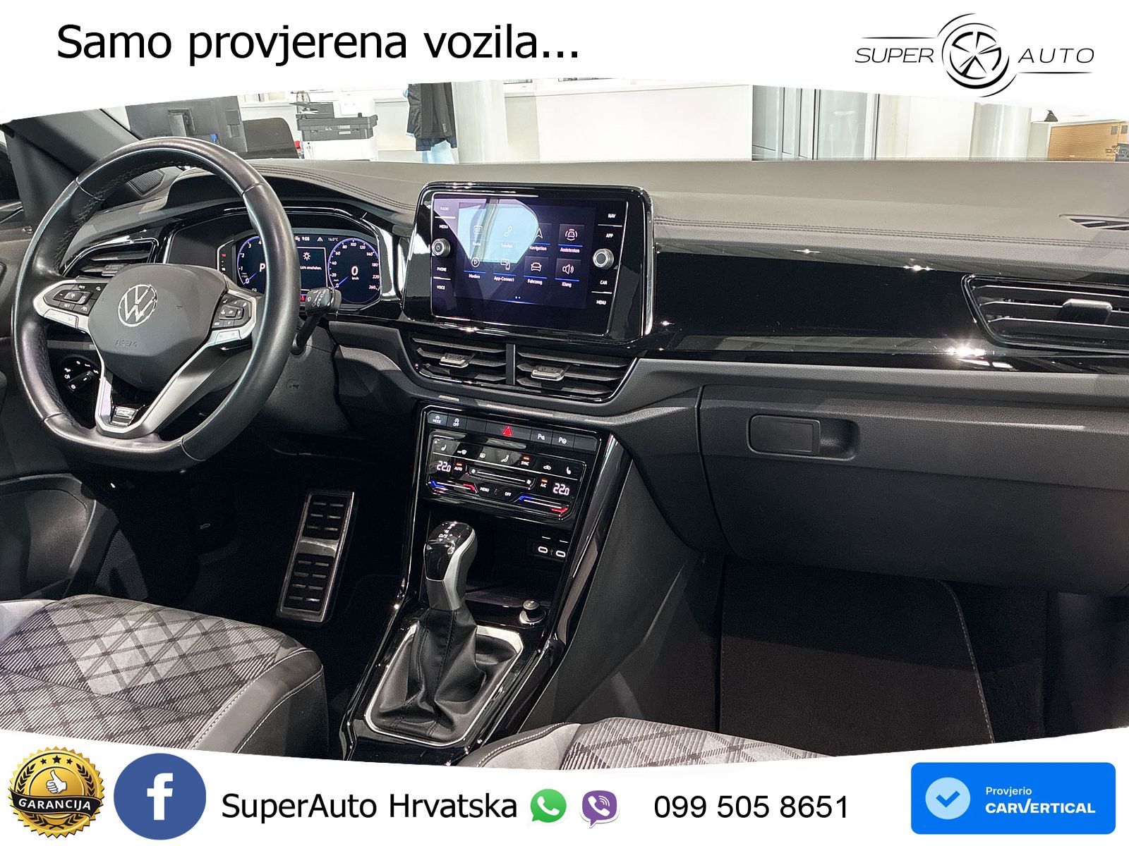 Volkswagen T-Roc 1.5 TSI (150 KS) R-Line LED+GR SJED+ACC