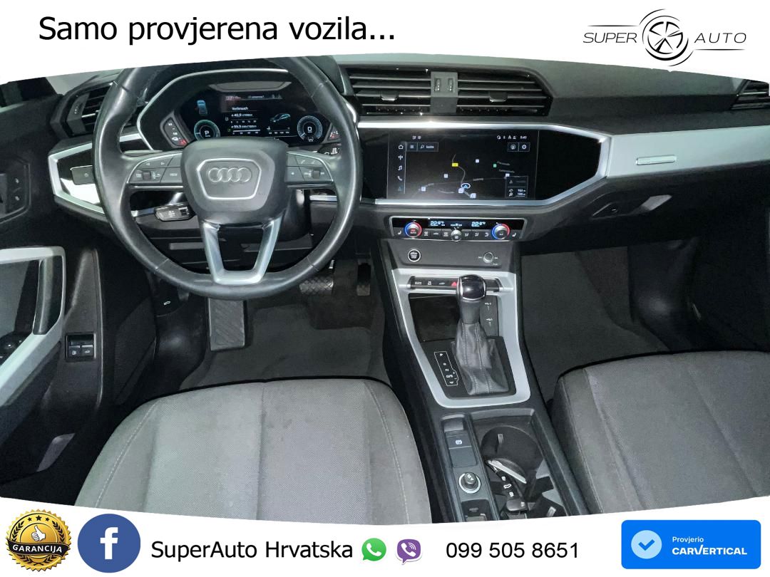 Audi Q3 45 TFSIe (245 KS) S tronic LED+GR SJED+ACC