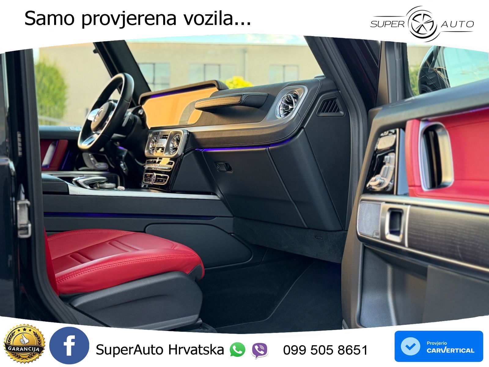 Mercedes G 500 Long V8 (422 KS) 4MATIC 9G-TRONIC Exclusive LED+GR SJED+ACC