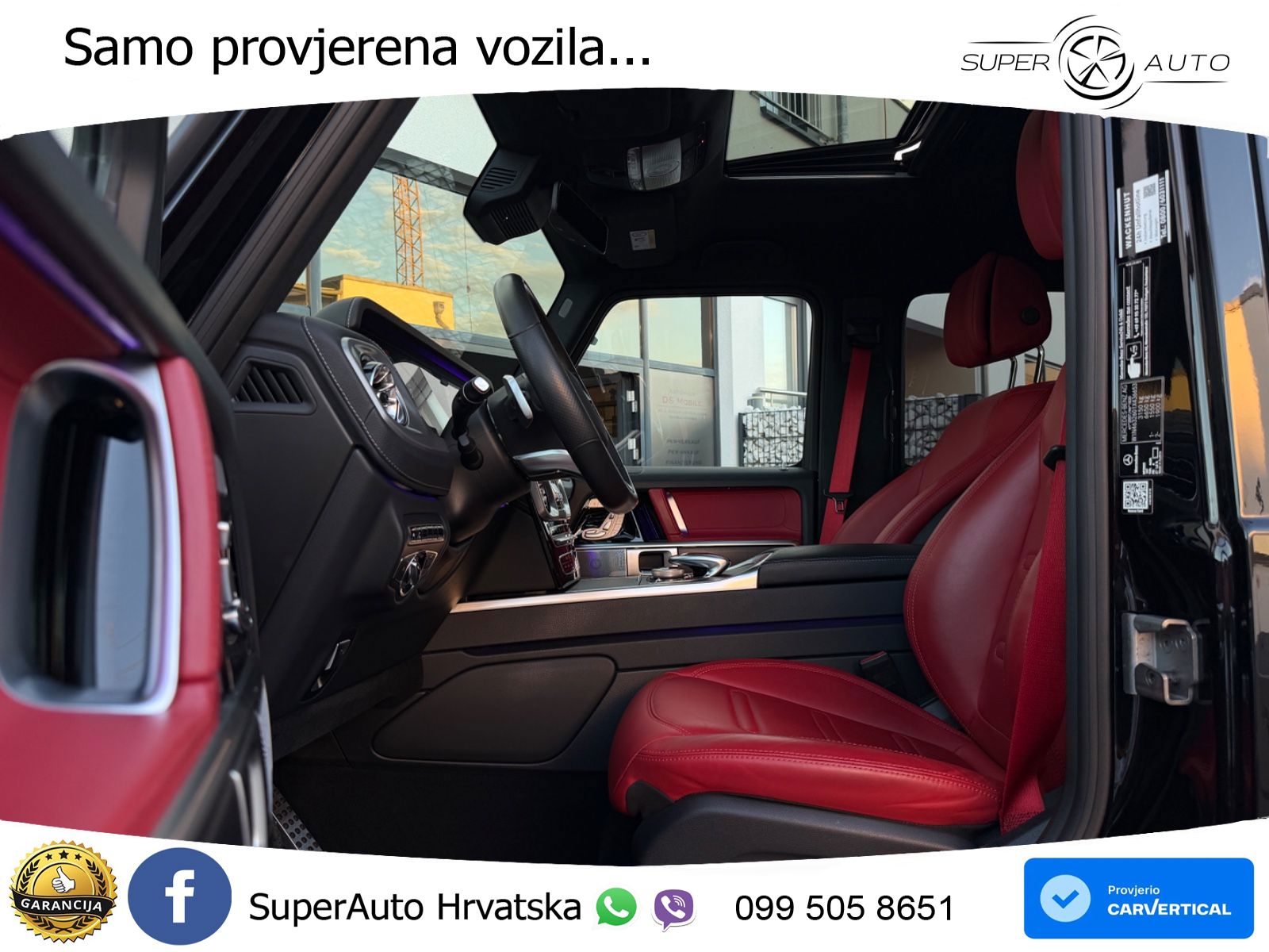 Mercedes G 500 Long V8 (422 KS) 4MATIC 9G-TRONIC Exclusive LED+GR SJED+ACC