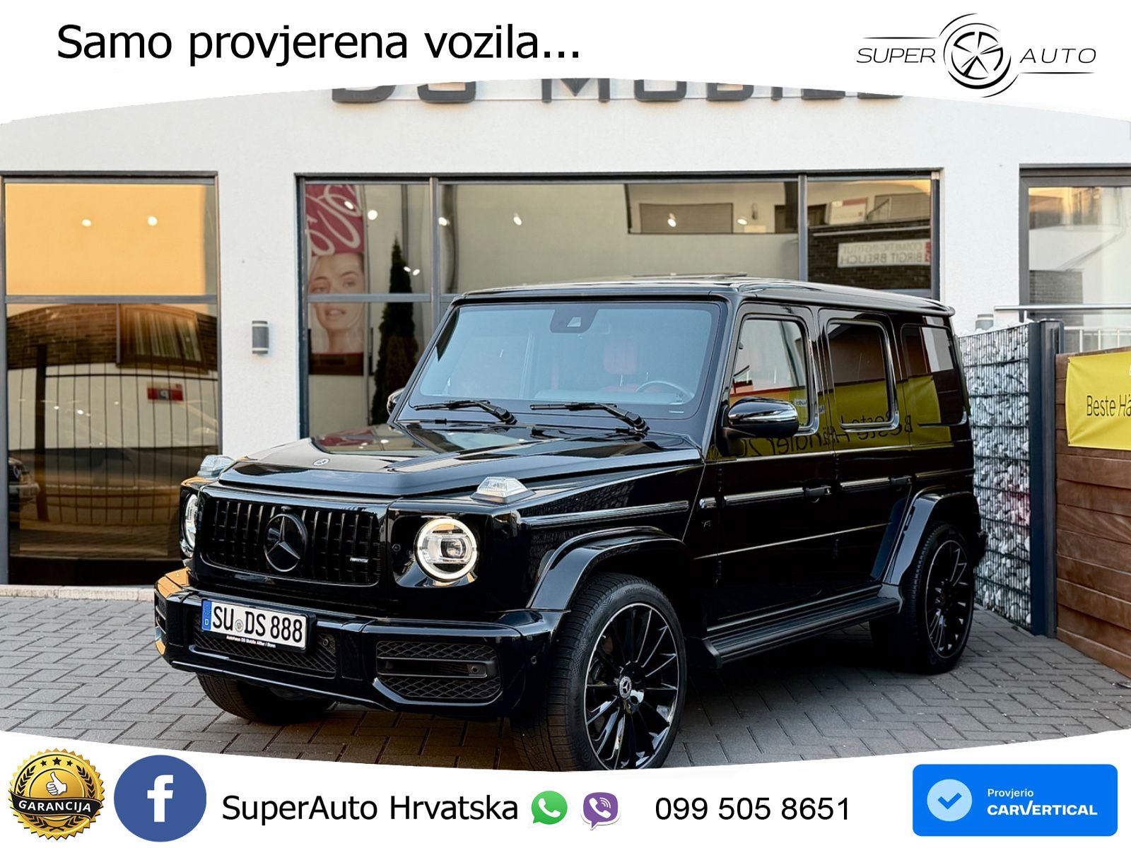 Mercedes G 500 Long V8 (422 KS) 4MATIC 9G-TRONIC Exclusive LED+GR SJED+ACC