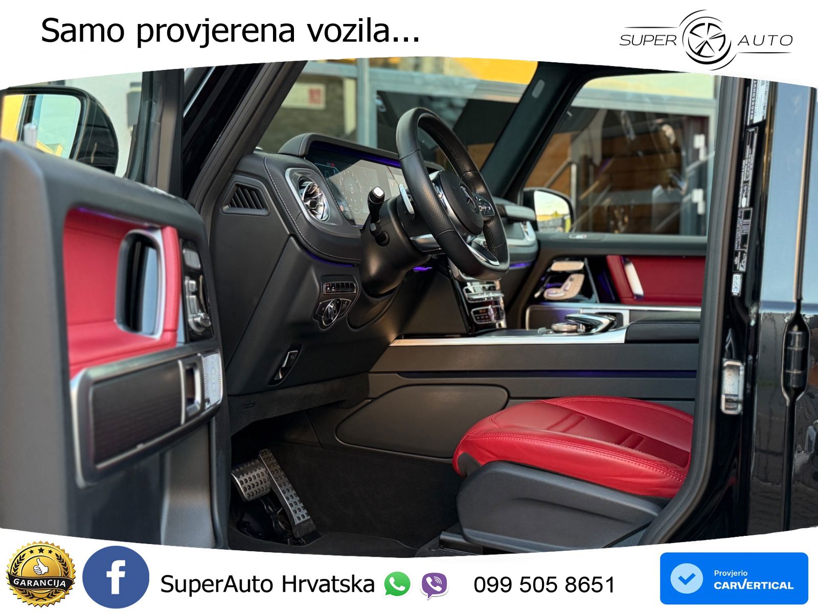 Mercedes G 500 Long V8 (422 KS) 4MATIC 9G-TRONIC Exclusive LED+GR SJED+ACC