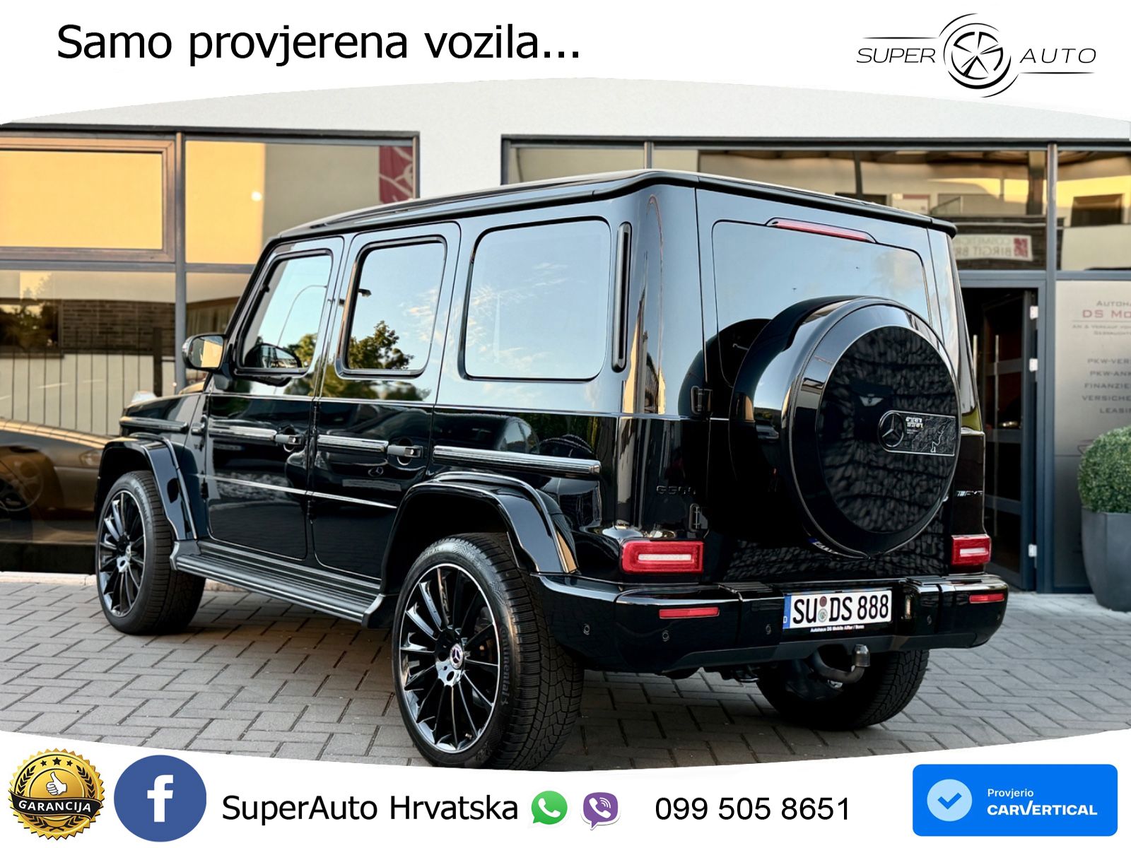 Mercedes G 500 Long V8 (422 KS) 4MATIC 9G-TRONIC Exclusive LED+GR SJED+ACC