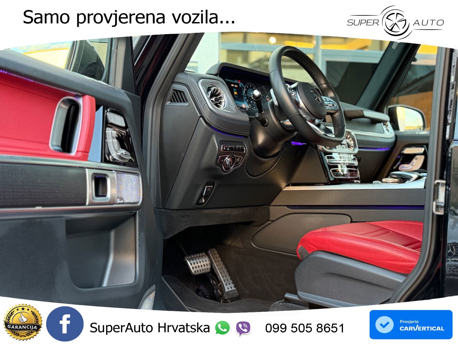 Mercedes G 500 Long V8 (422 KS) 4MATIC 9G-TRONIC Exclusive LED+GR SJED+ACC
