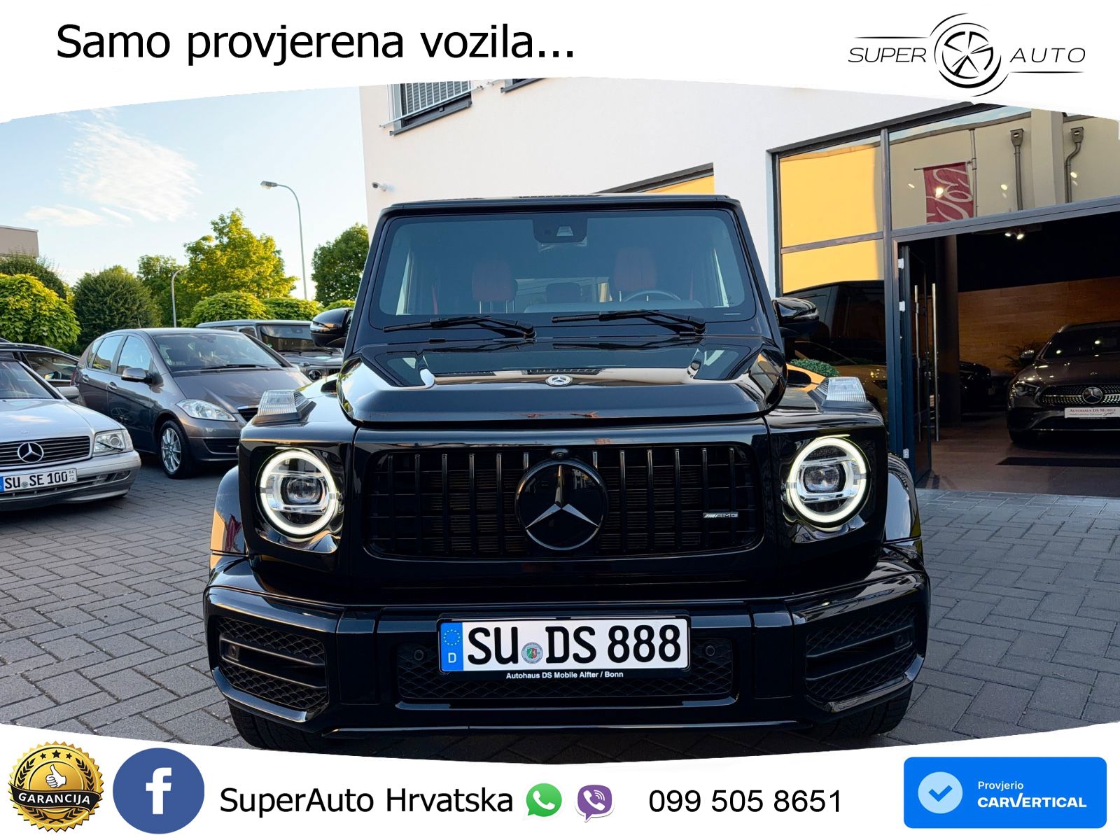 Mercedes G 500 Long V8 (422 KS) 4MATIC 9G-TRONIC Exclusive LED+GR SJED+ACC