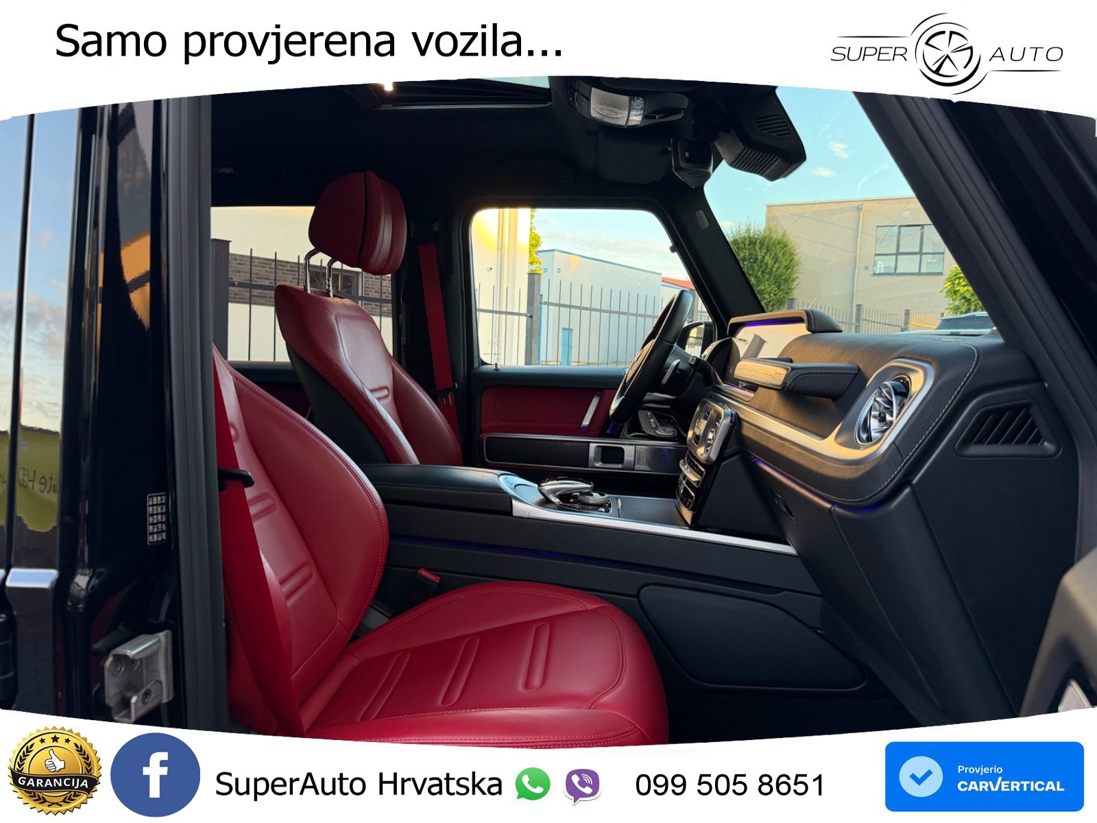 Mercedes G 500 Long V8 (422 KS) 4MATIC 9G-TRONIC Exclusive LED+GR SJED+ACC