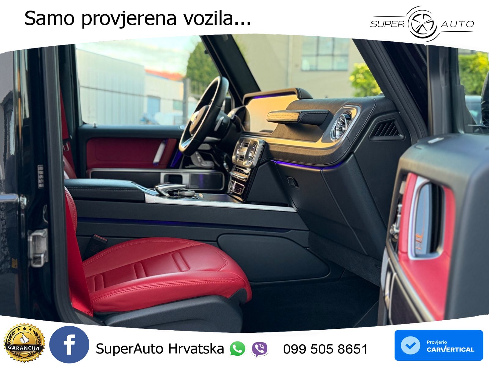 Mercedes G 500 Long V8 (422 KS) 4MATIC 9G-TRONIC Exclusive LED+GR SJED+ACC