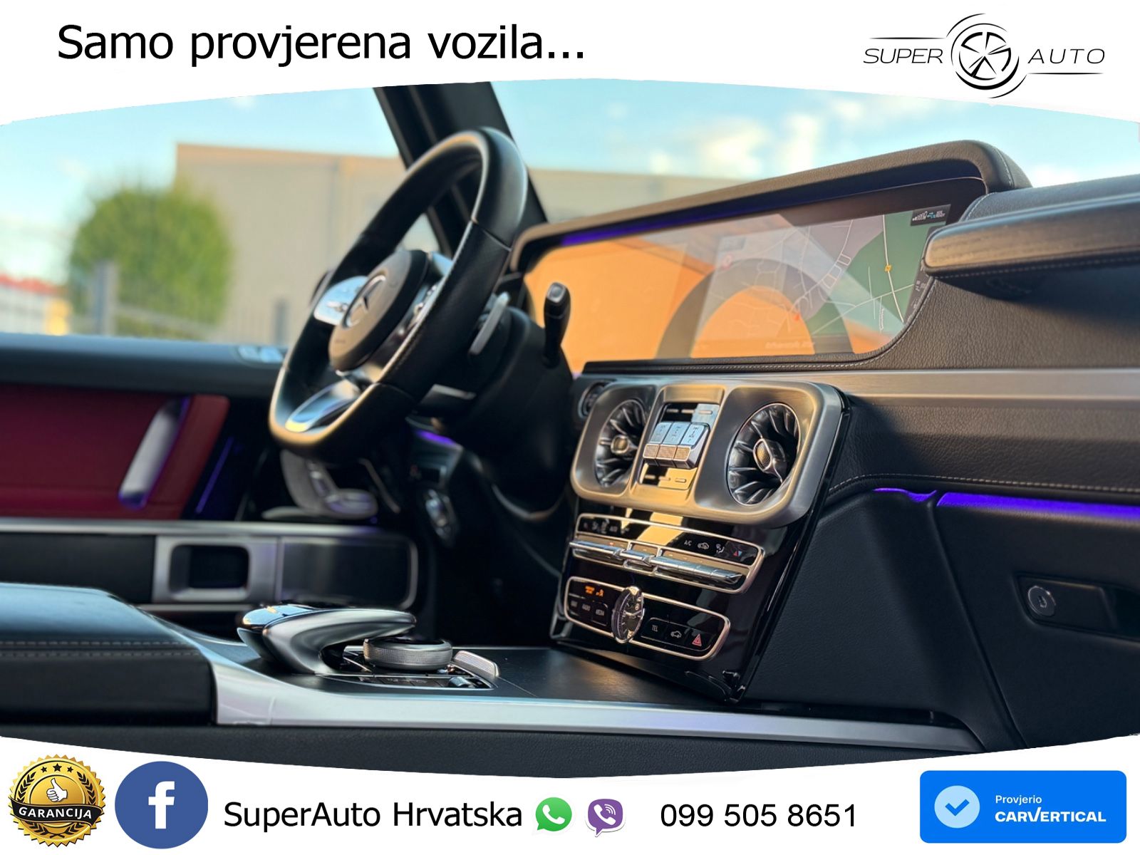 Mercedes G 500 Long V8 (422 KS) 4MATIC 9G-TRONIC Exclusive LED+GR SJED+ACC
