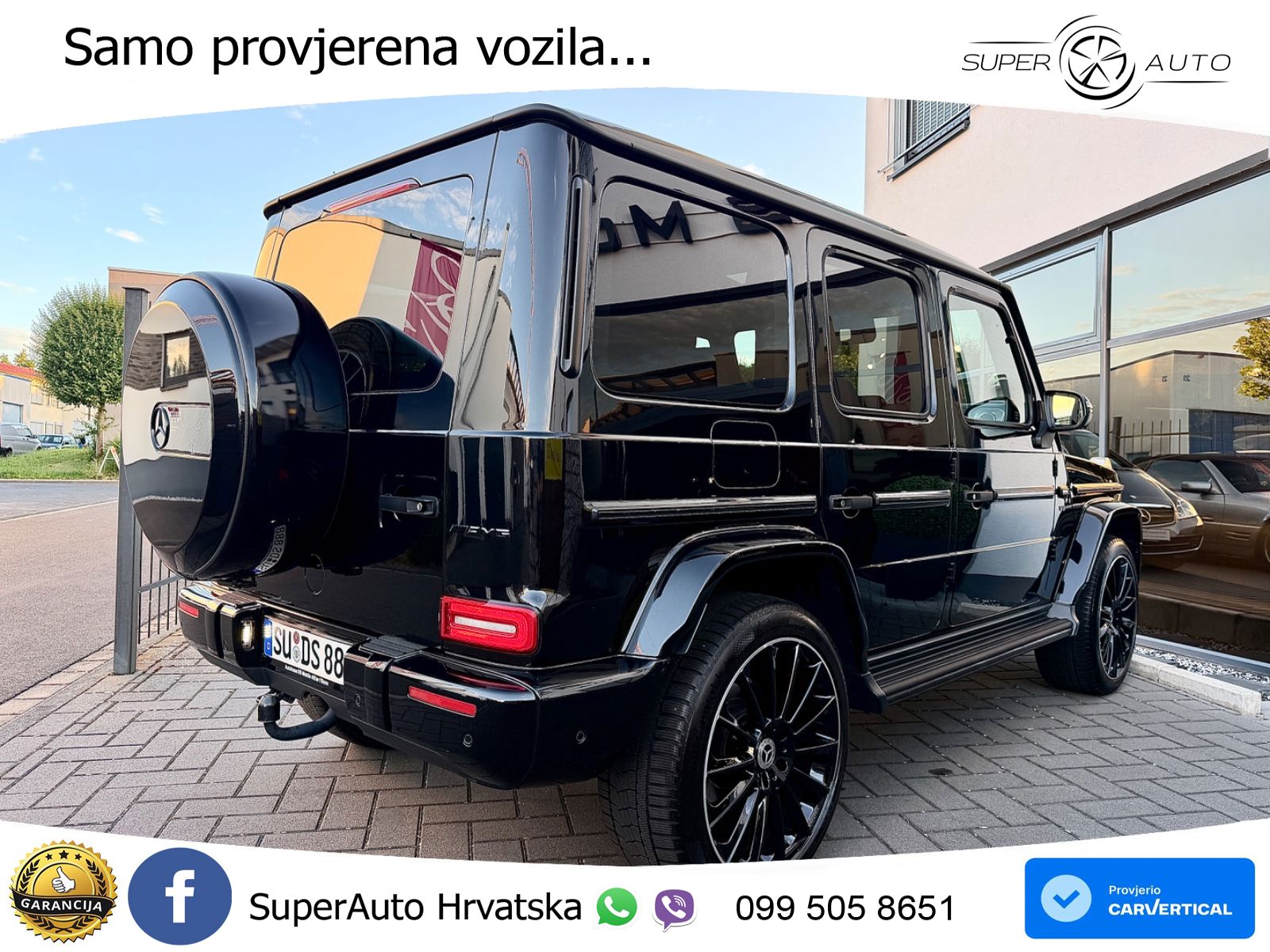 Mercedes G 500 Long V8 (422 KS) 4MATIC 9G-TRONIC Exclusive LED+GR SJED+ACC