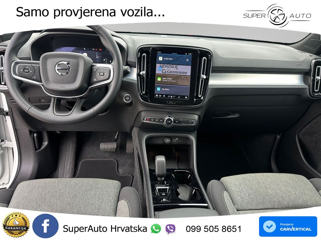Volvo XC40 2.0 B3 163 KS Automatic LED+GR SJED+ACC