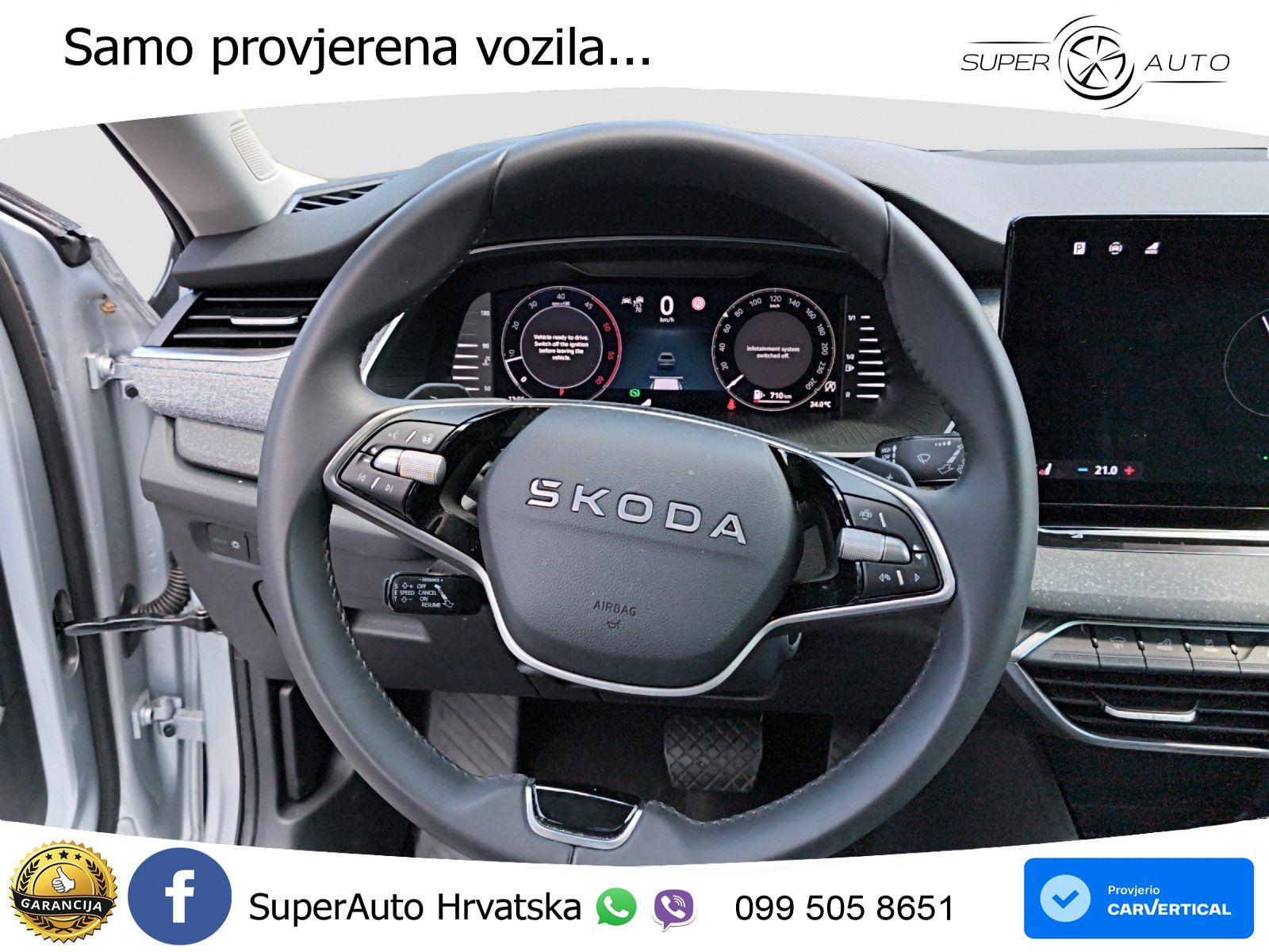 Škoda Octavia Combi 2.0 TDI (150 KS) DSG ACC+GR SJED+360+PANO