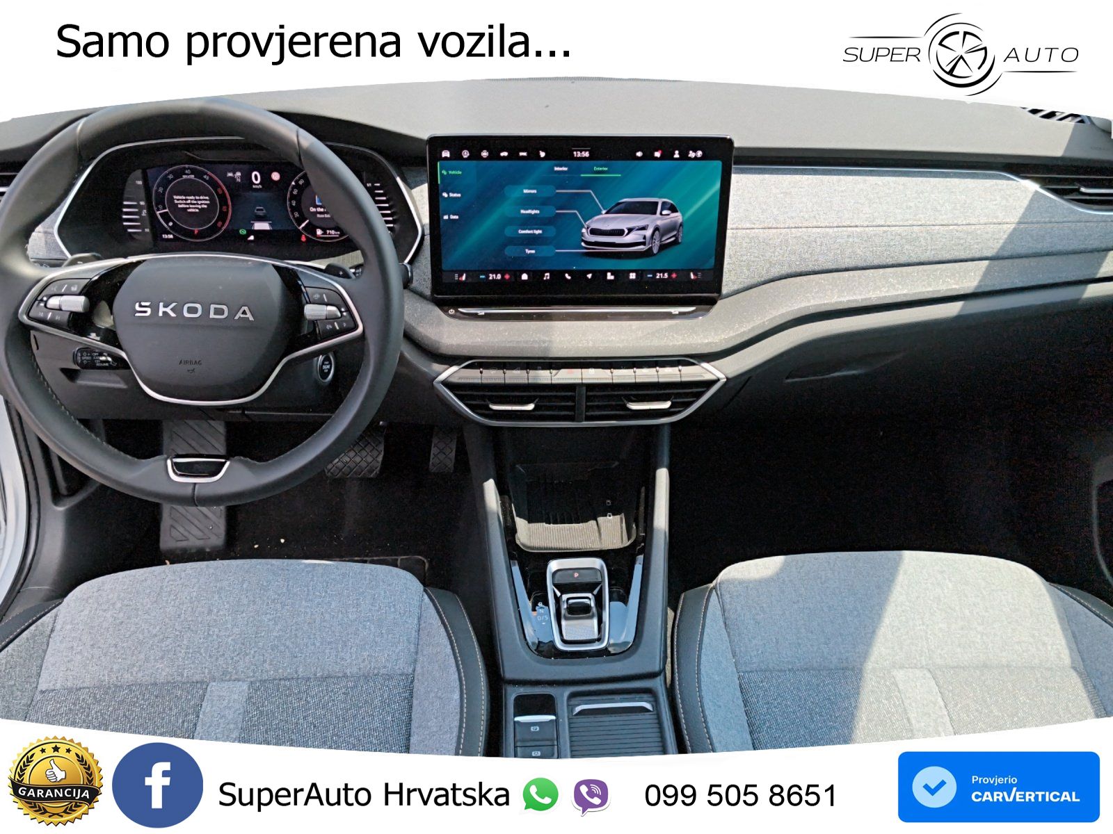 Škoda Octavia Combi 2.0 TDI (150 KS) DSG ACC+GR SJED+360+PANO