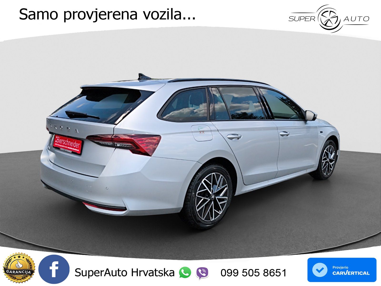 Škoda Octavia Combi 2.0 TDI (150 KS) DSG ACC+GR SJED+360+PANO