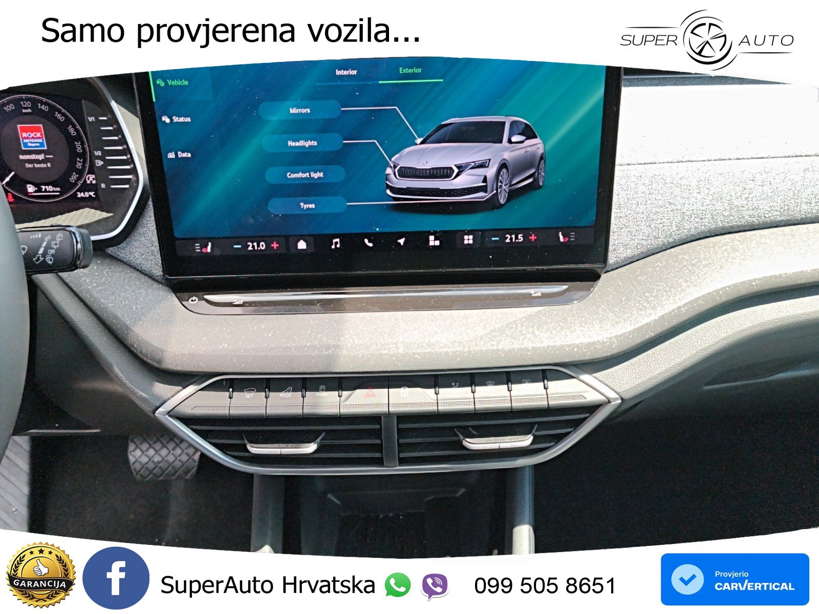 Škoda Octavia Combi 2.0 TDI (150 KS) DSG ACC+GR SJED+360+PANO