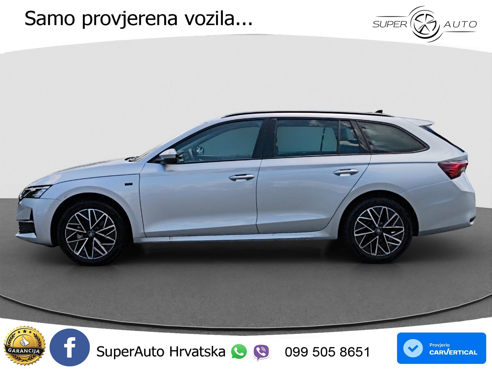 Škoda Octavia Combi 2.0 TDI (150 KS) DSG ACC+GR SJED+360+PANO