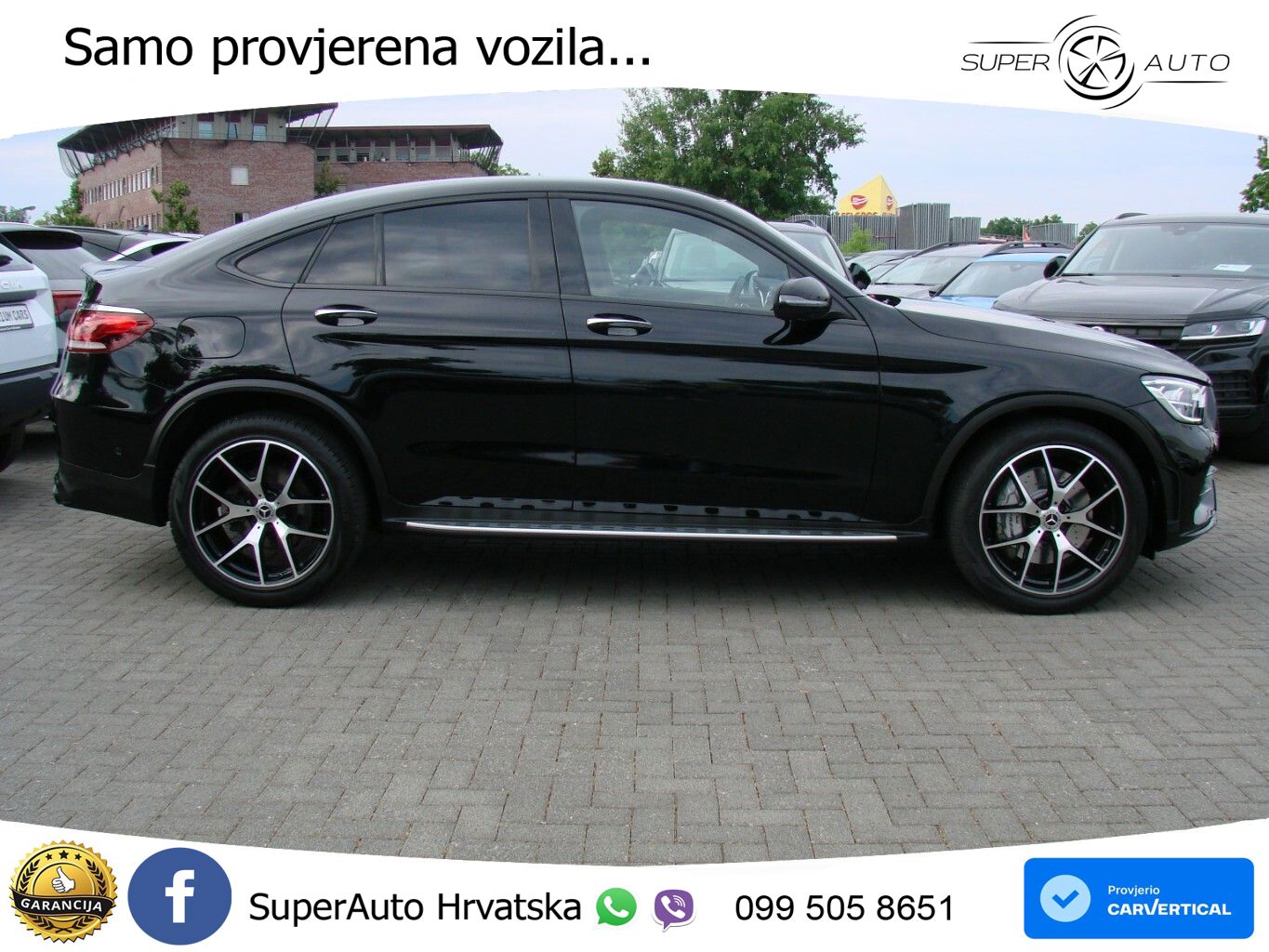Mercedes AMG GLC 43 V6 (390 KS) 4MATIC TCT ZRAČNI+ACC+GR SJED+KAM