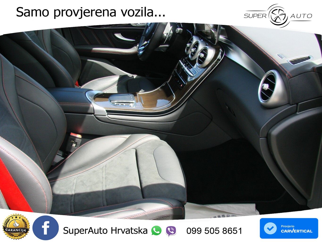 Mercedes AMG GLC 43 V6 (390 KS) 4MATIC TCT ZRAČNI+ACC+GR SJED+KAM