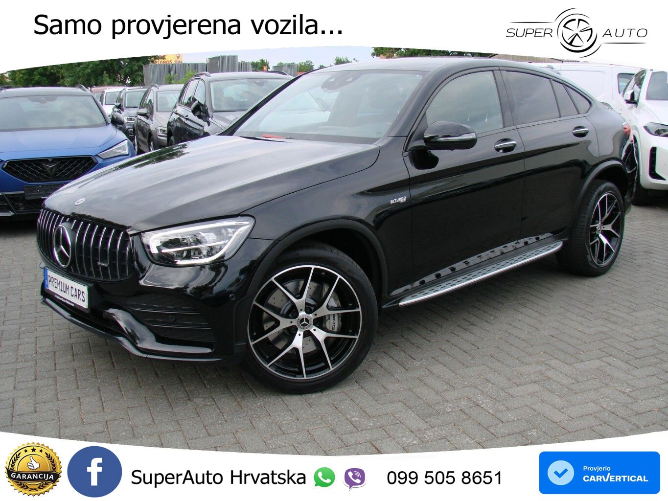 Mercedes AMG GLC 43 V6 (390 KS) 4MATIC TCT ZRAČNI+ACC+GR SJED+KAM