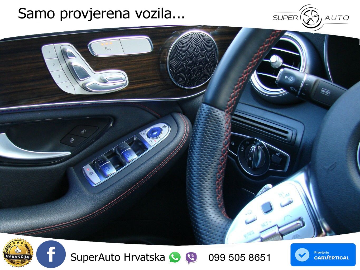 Mercedes AMG GLC 43 V6 (390 KS) 4MATIC TCT ZRAČNI+ACC+GR SJED+KAM