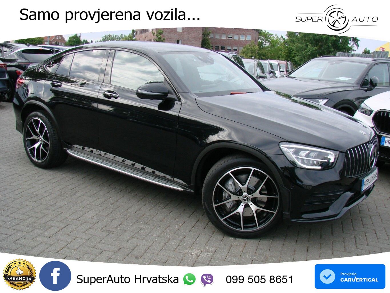 Mercedes AMG GLC 43 V6 (390 KS) 4MATIC TCT ZRAČNI+ACC+GR SJED+KAM
