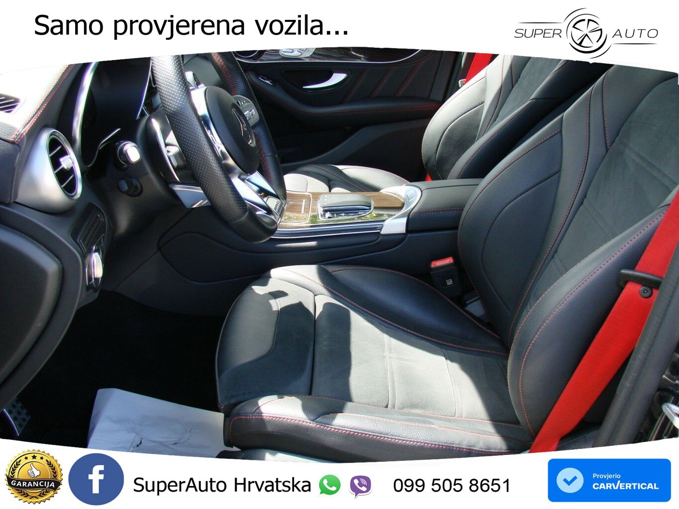 Mercedes AMG GLC 43 V6 (390 KS) 4MATIC TCT ZRAČNI+ACC+GR SJED+KAM