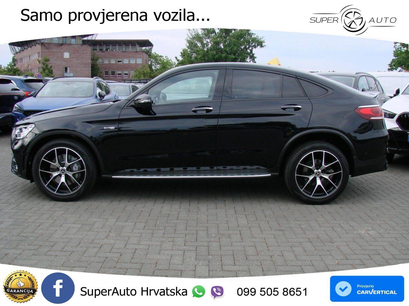 Mercedes AMG GLC 43 V6 (390 KS) 4MATIC TCT ZRAČNI+ACC+GR SJED+KAM