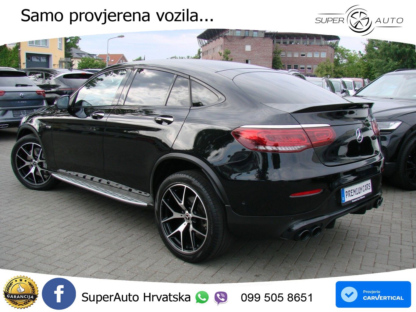 Mercedes AMG GLC 43 V6 (390 KS) 4MATIC TCT ZRAČNI+ACC+GR SJED+KAM