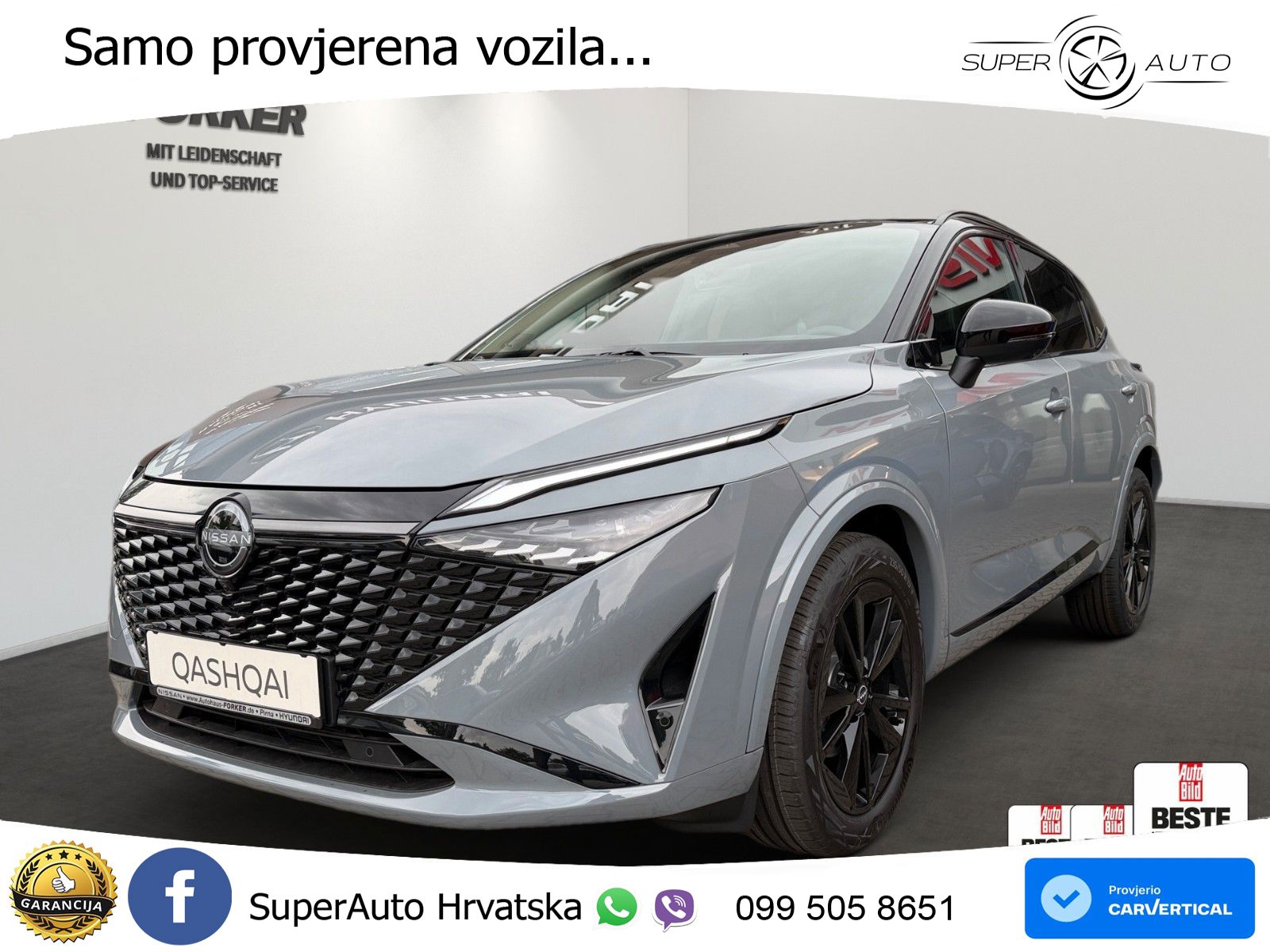 Nissan Qashqai 1.3 DIG-T (158 KS) Xtronic N-Design ACC+HEAD+GR SJED+360+PANO