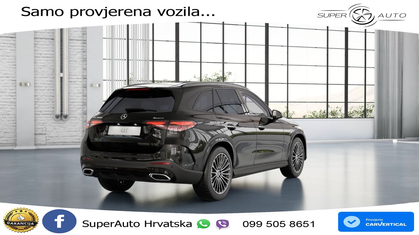 Mercedes GLC 400e (381 KS) 4MATIC 9G-TRONIC AMG ACC+HEAD+4xGR SJED+360+PANO