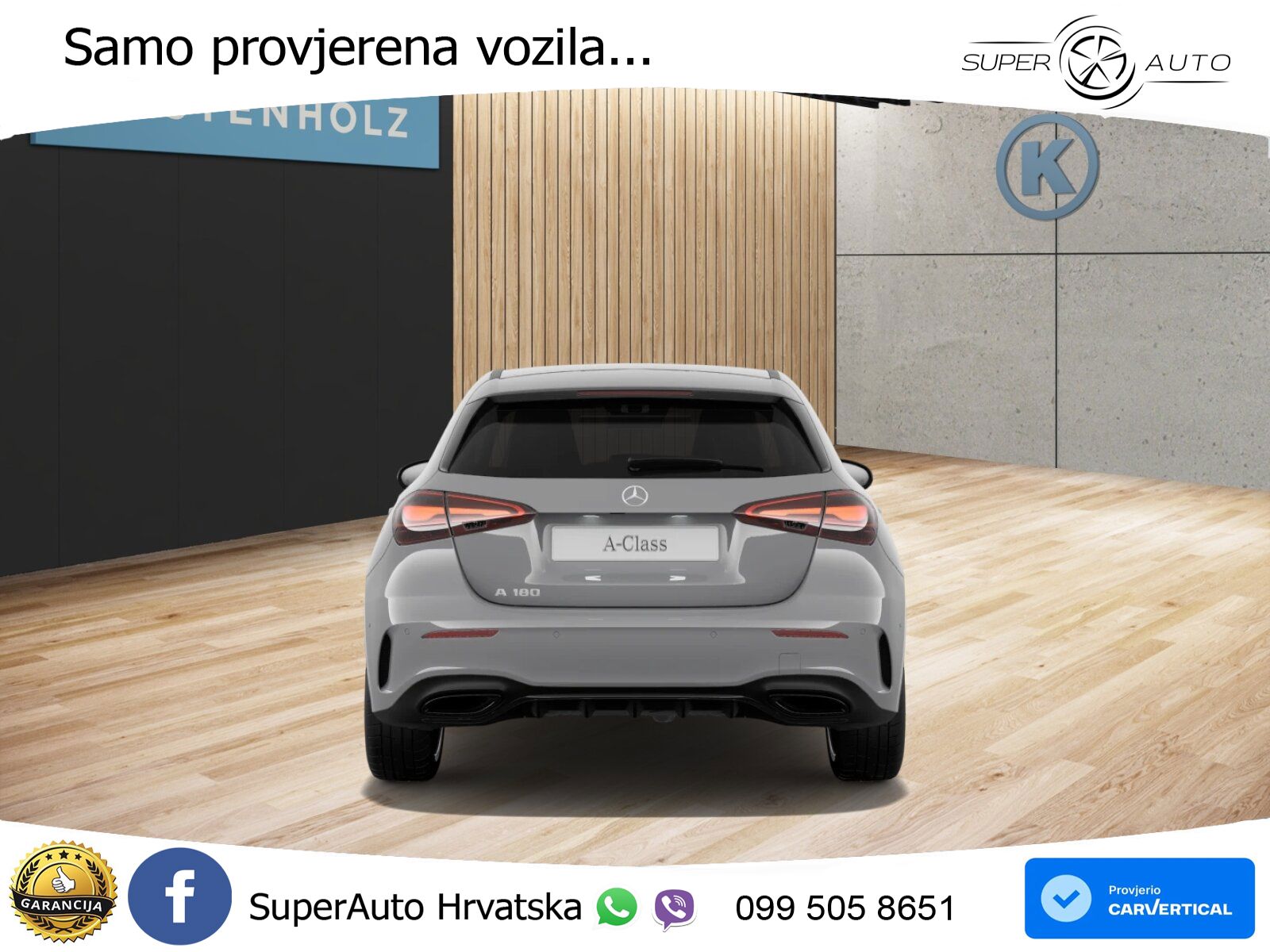Mercedes-Benz A 180 7G-DCT AMG LED+GR SJED+ACC