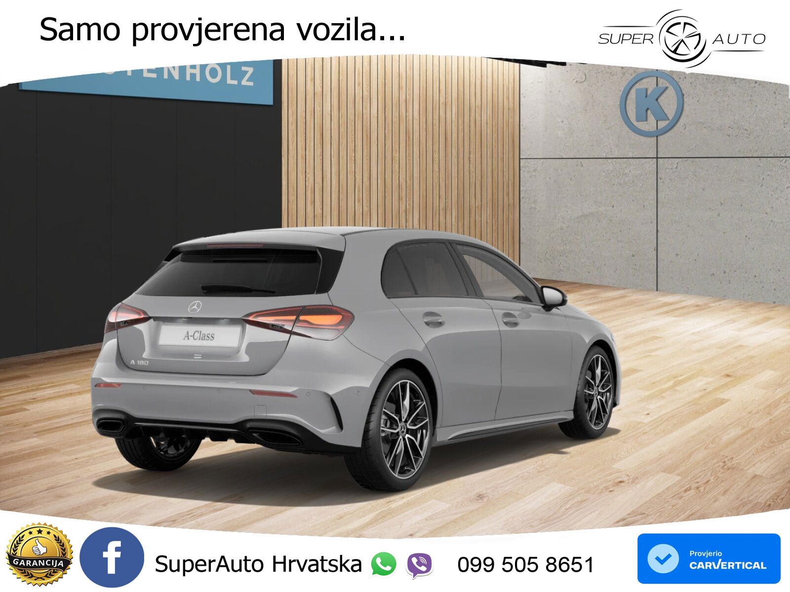 Mercedes-Benz A 180 7G-DCT AMG LED+GR SJED+ACC
