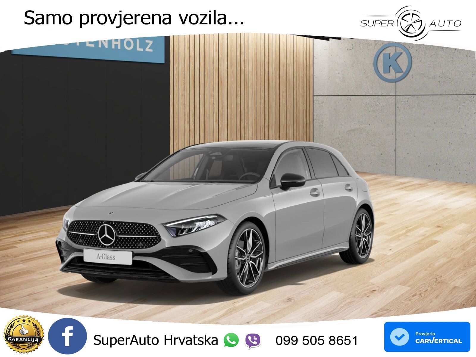 Mercedes-Benz A 180 7G-DCT AMG LED+GR SJED+ACC