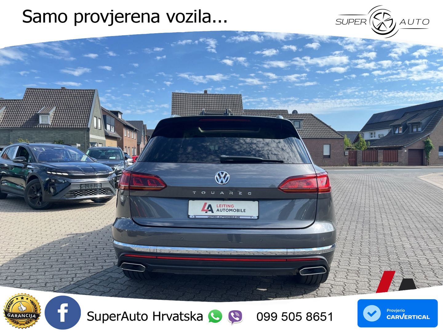 Volkswagen Touareg 3.0 V6 TDI (286 KS) 4MOTION Tiptronic ZRAČNI+ACC+GR SJED+KAM+PANO