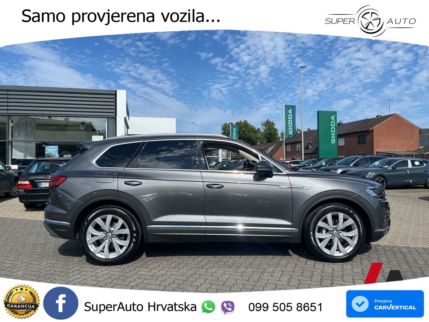 Volkswagen Touareg 3.0 V6 TDI (286 KS) 4MOTION Tiptronic ZRAČNI+ACC+GR SJED+KAM+PANO