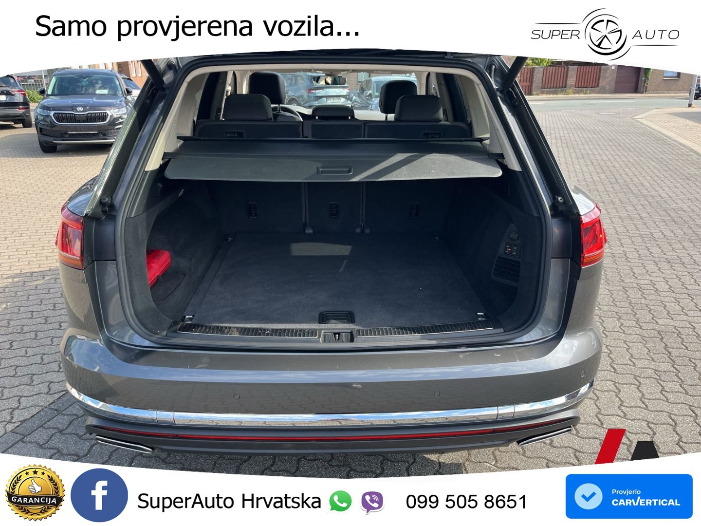 Volkswagen Touareg 3.0 V6 TDI (286 KS) 4MOTION Tiptronic ZRAČNI+ACC+GR SJED+KAM+PANO
