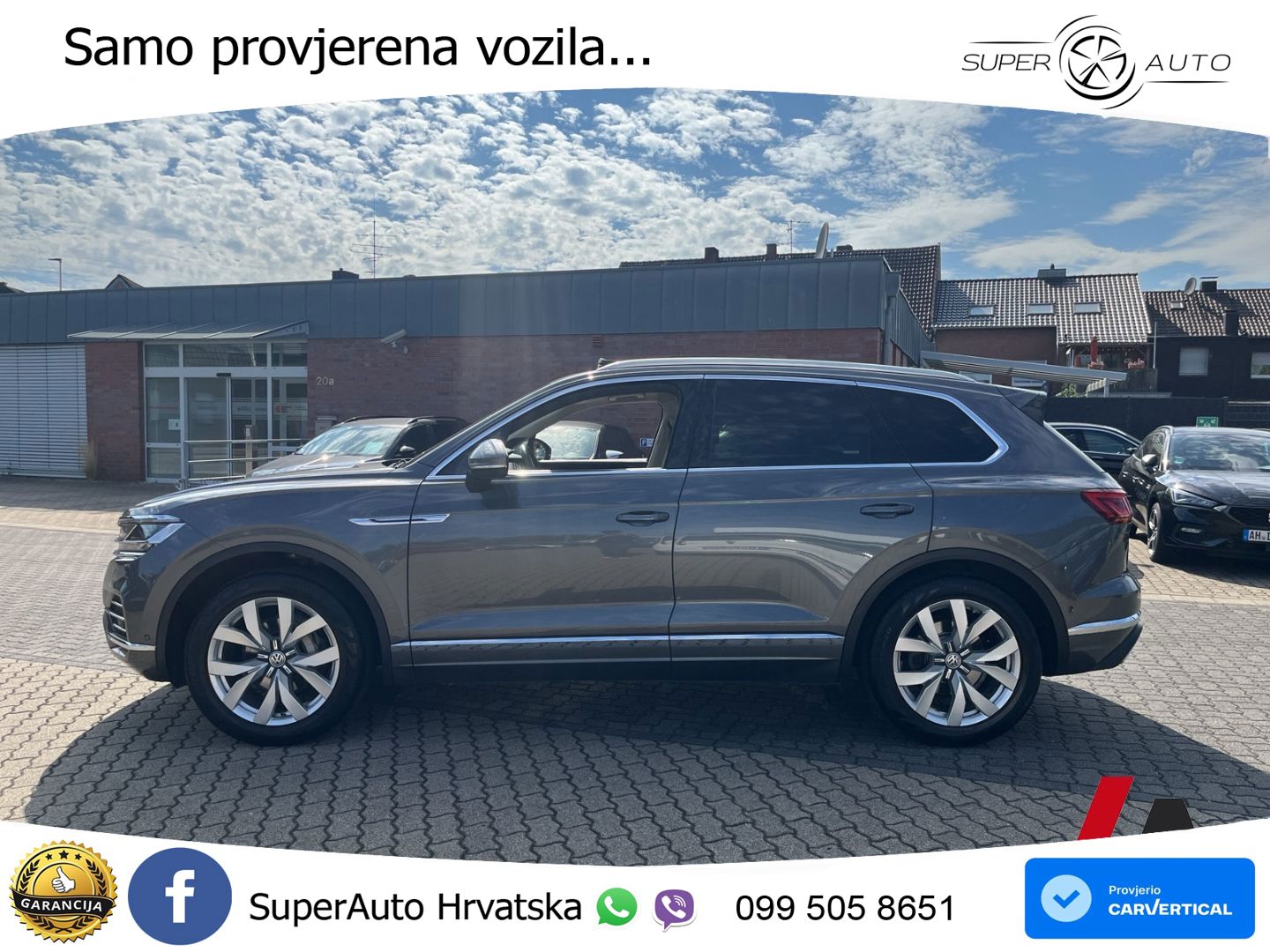 Volkswagen Touareg 3.0 V6 TDI (286 KS) 4MOTION Tiptronic ZRAČNI+ACC+GR SJED+KAM+PANO