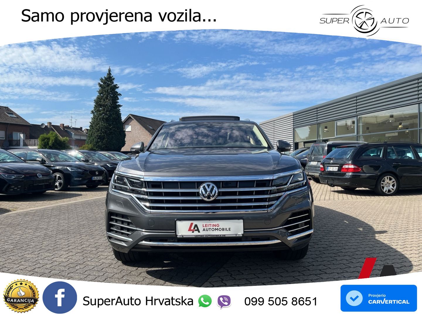 Volkswagen Touareg 3.0 V6 TDI (286 KS) 4MOTION Tiptronic ZRAČNI+ACC+GR SJED+KAM+PANO